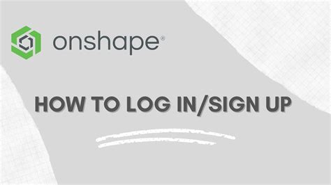 one space sign up|onshape sign in.